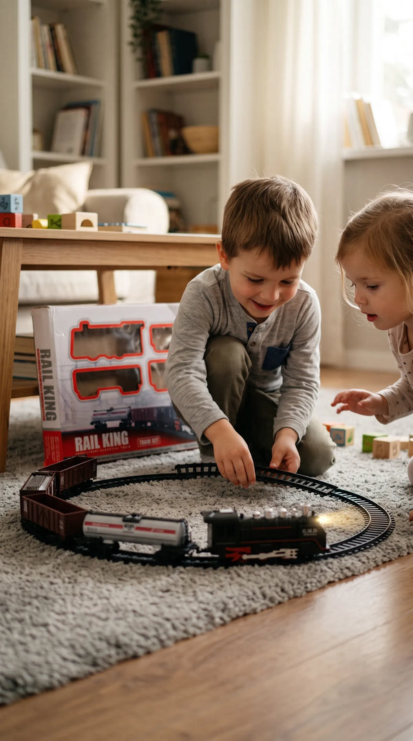 Train And Track Set For Kids T7002210