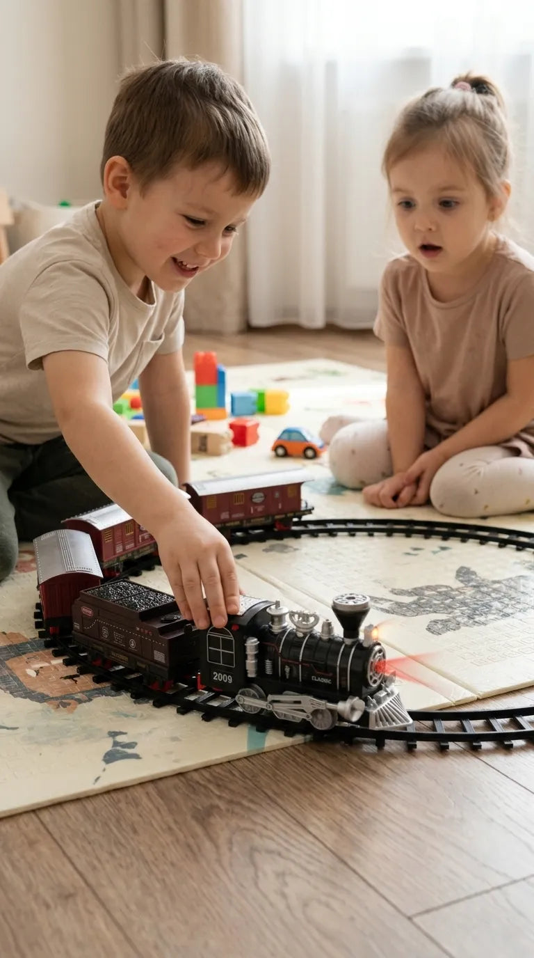 Train And Track Set For Kids T7002310