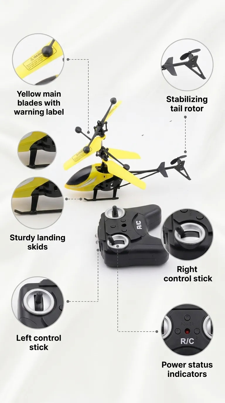 Remote Control Helicopter For Kids T7003020