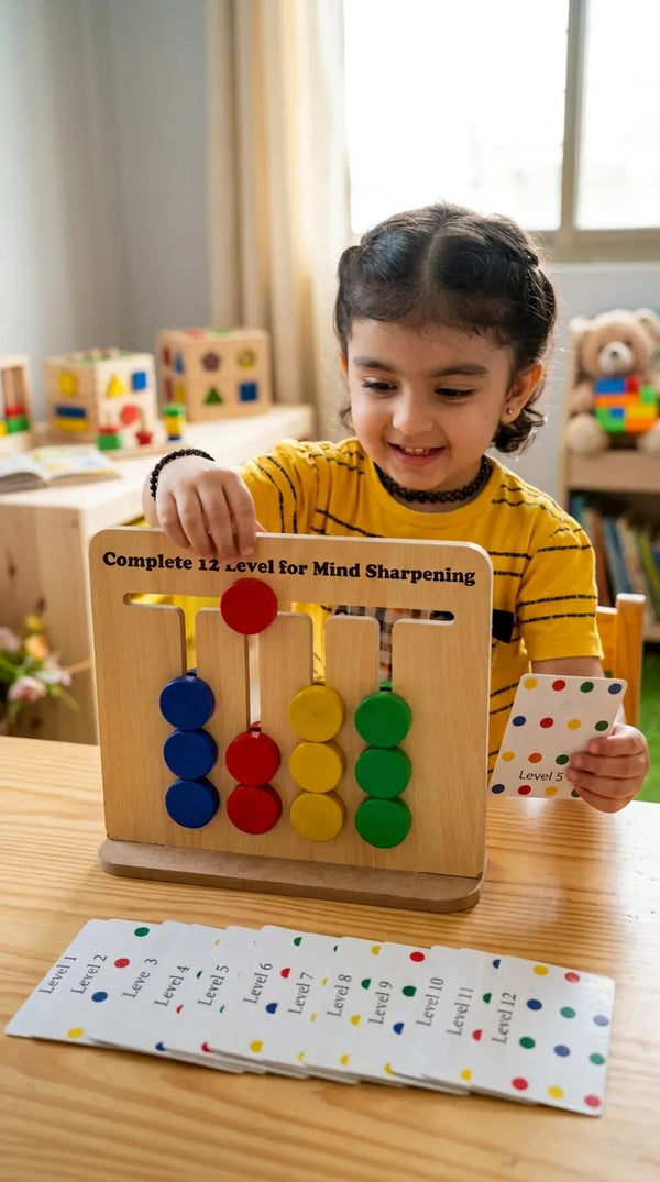 Mind Sharpening Game (12 Level Cards) T7011010