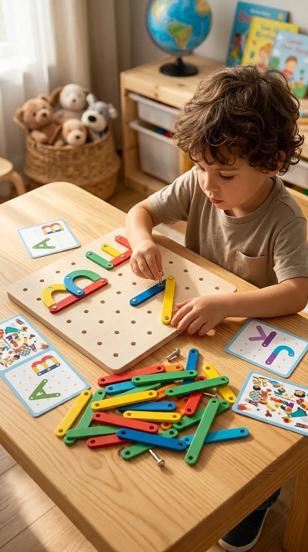 Montessori Mind Creative Sticks Abc Shapes & 123 T7011110