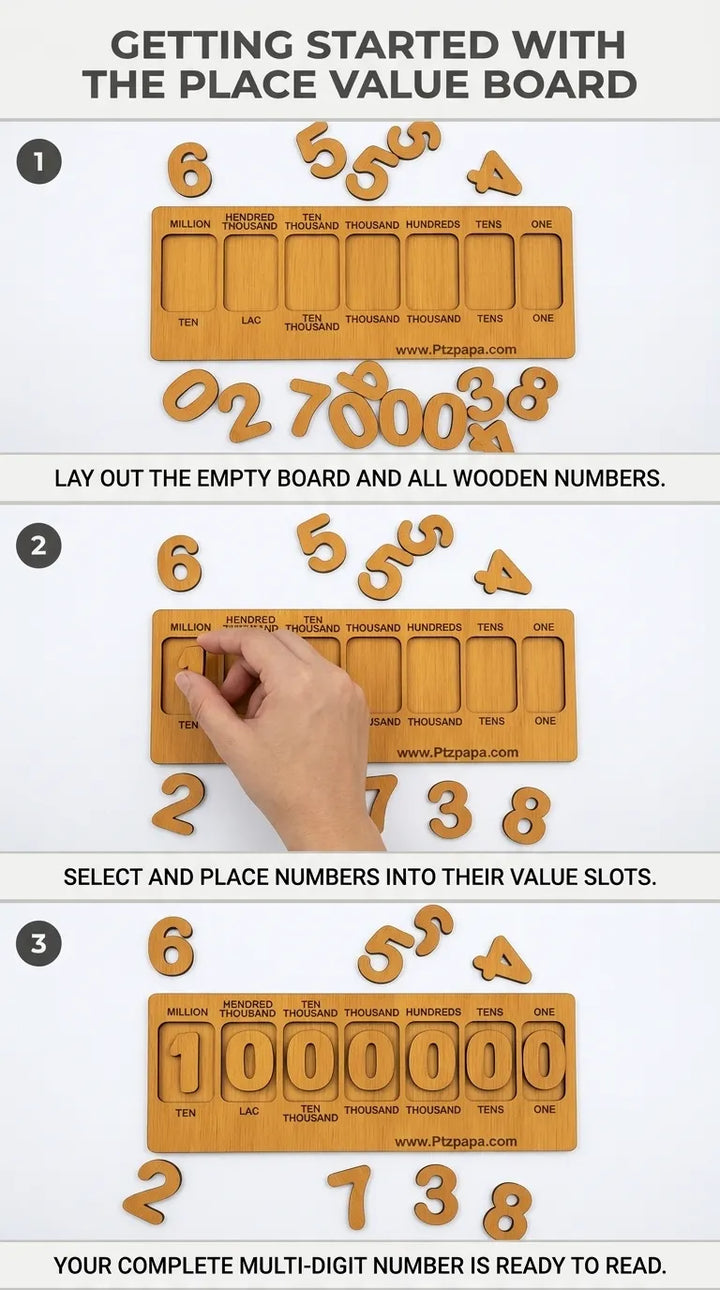 Math Unit Understanding Toys Wooden Math Puzzle T7012262