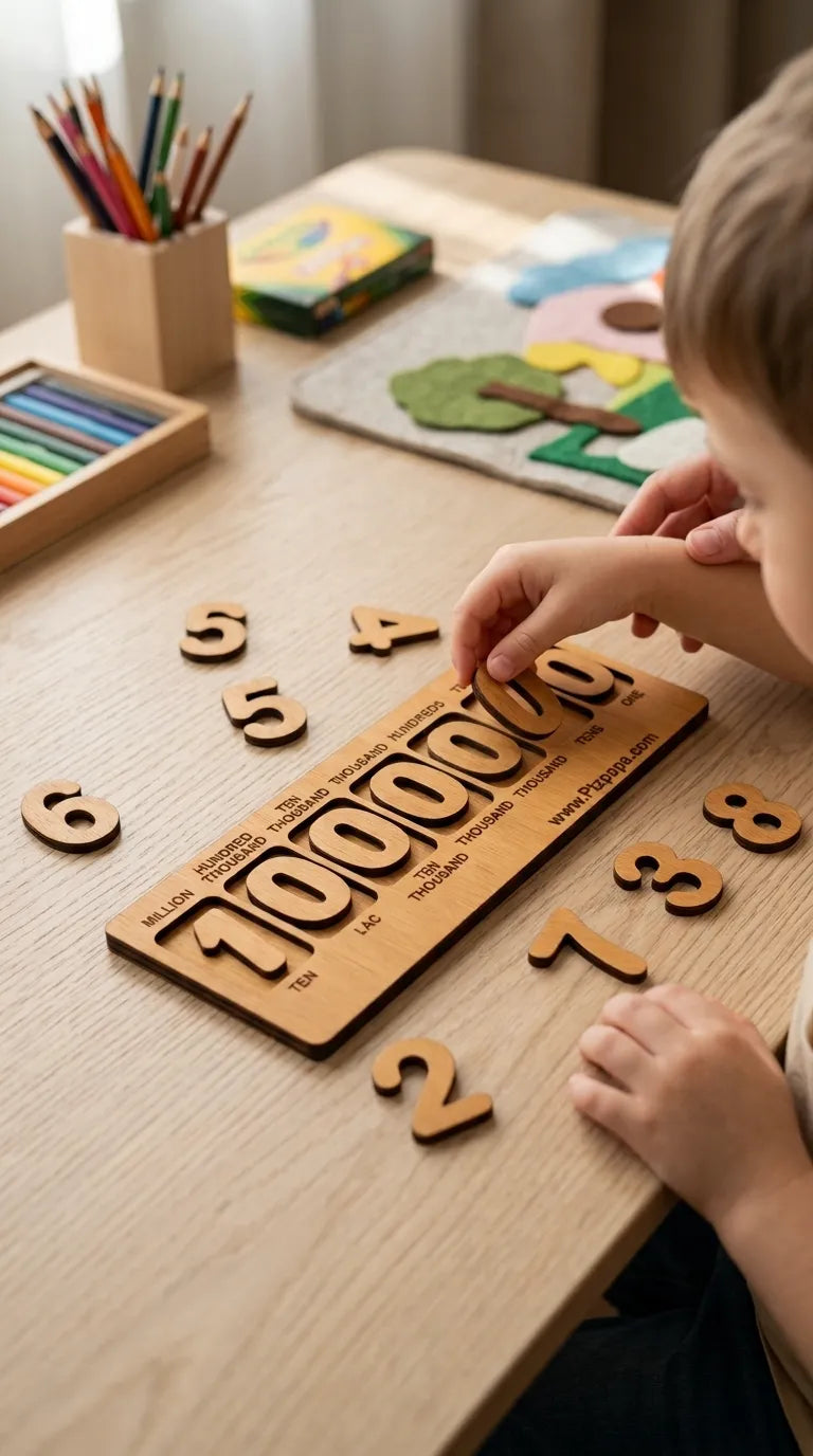 Math Unit Understanding Toys Wooden Math Puzzle T7012262
