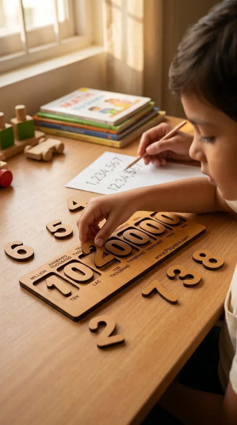 Math Unit Understanding Toys Wooden Math Puzzle T7012262