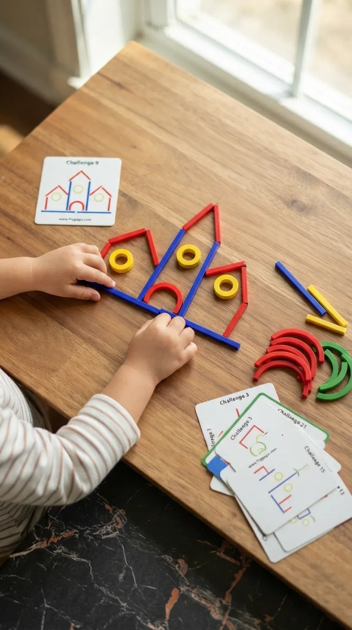 Creative Sticks And Rings Puzzle T7012510