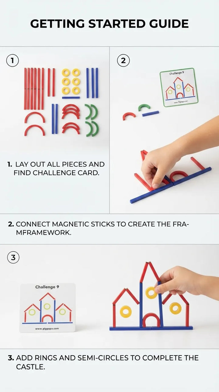 Creative Sticks And Rings Puzzle T7012510
