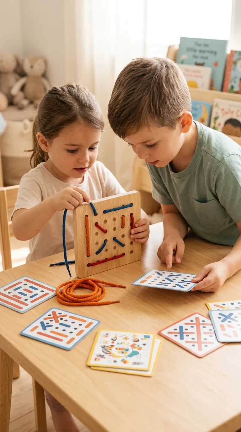Diy Montessori Rope Shape Puzzle T7013010