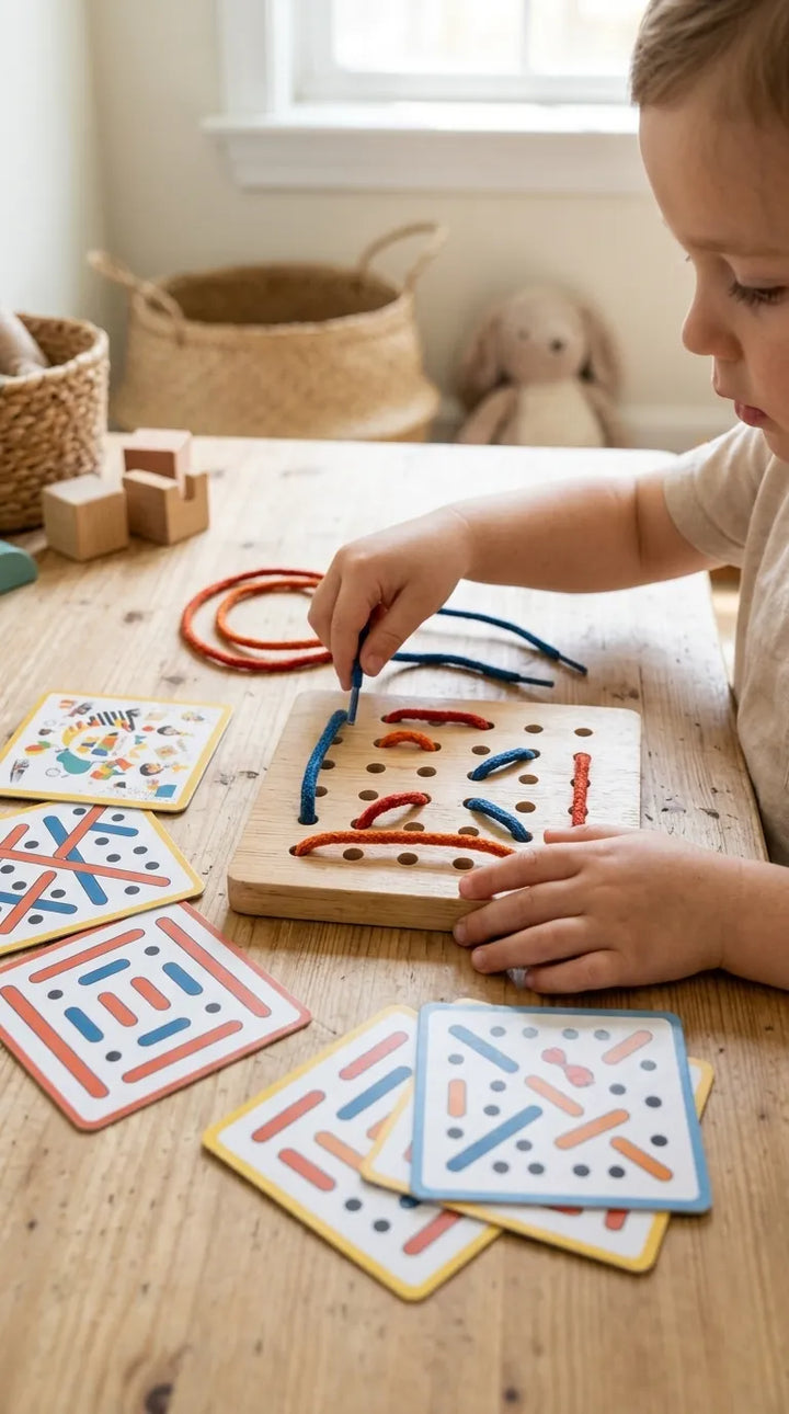 Diy Montessori Rope Shape Puzzle T7013010