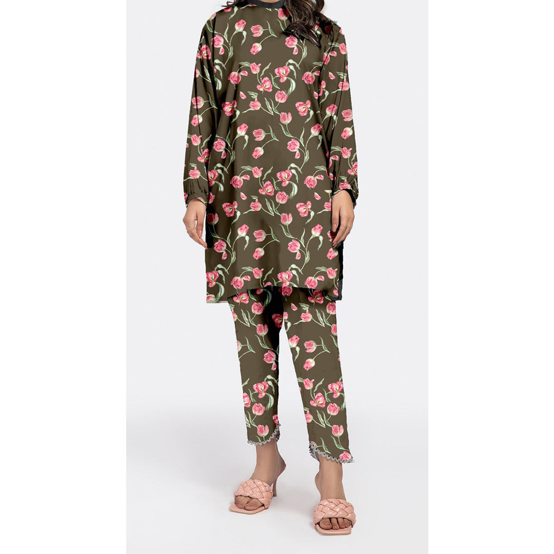 3 PC Unstitched Printed Suit 