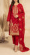 3 PC Unstitched Embellished Cambric Suit US621113