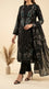 3 PC Unstitched Embellished Suit US624401