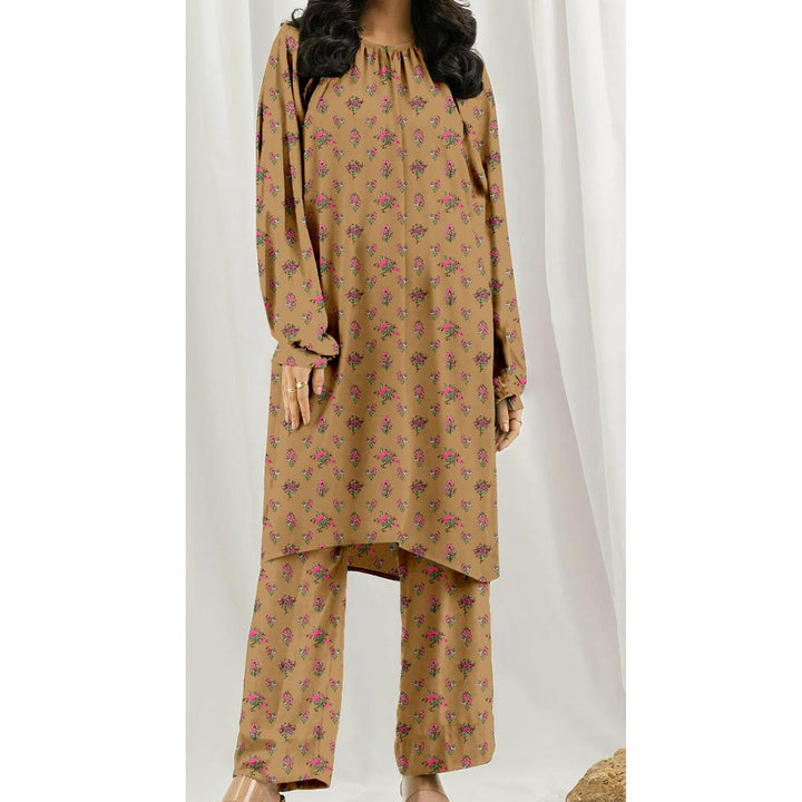 2PC- Unstitched Slub Khaddar Suit UW5041