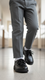 Boys Black Lace Up School Shoes WKS021