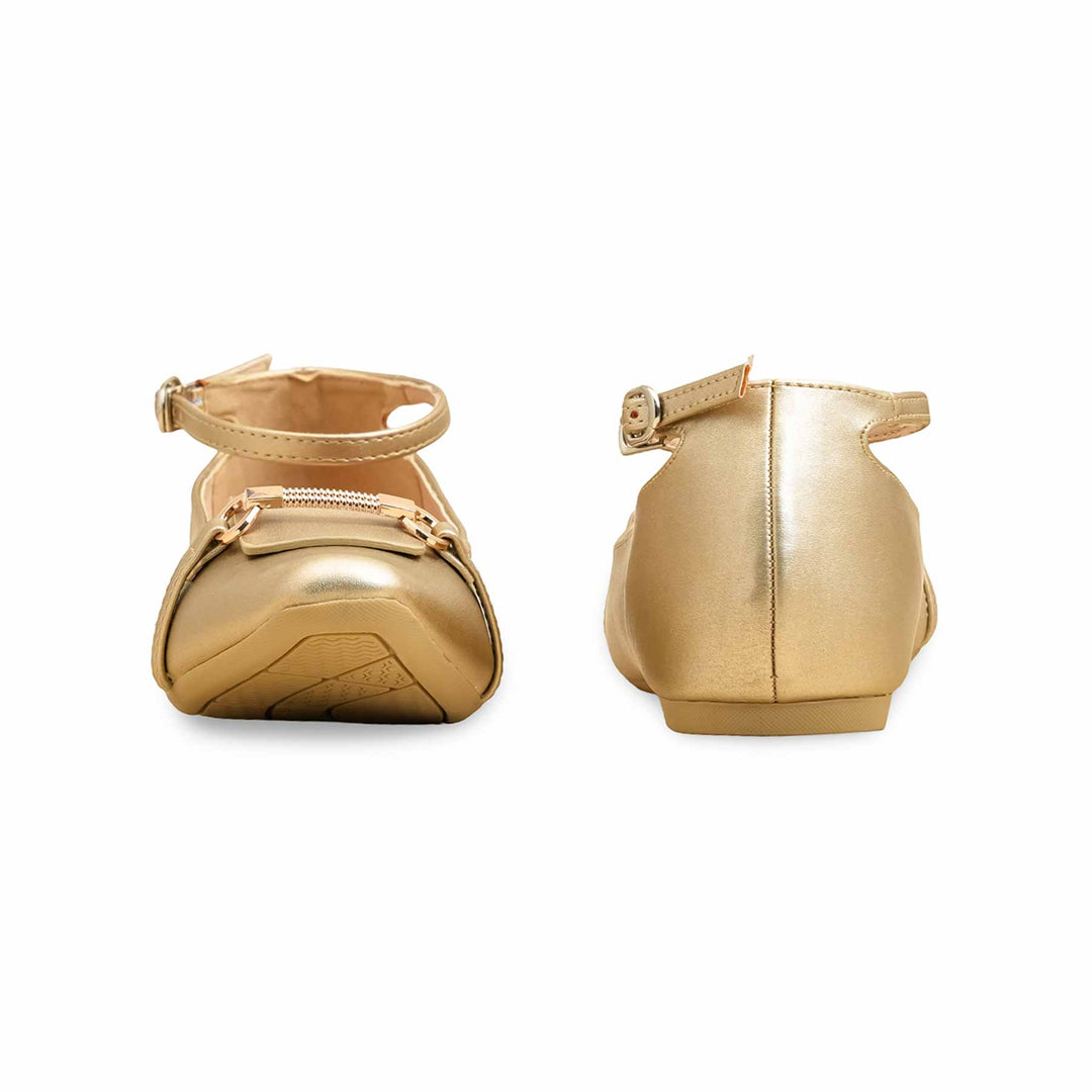 Golden Pumps For Ladies WN1239
