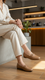 Beige Pumps For Women WN1262