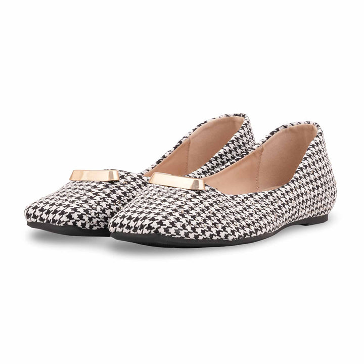 Black Winter Pumps For Women WN1293