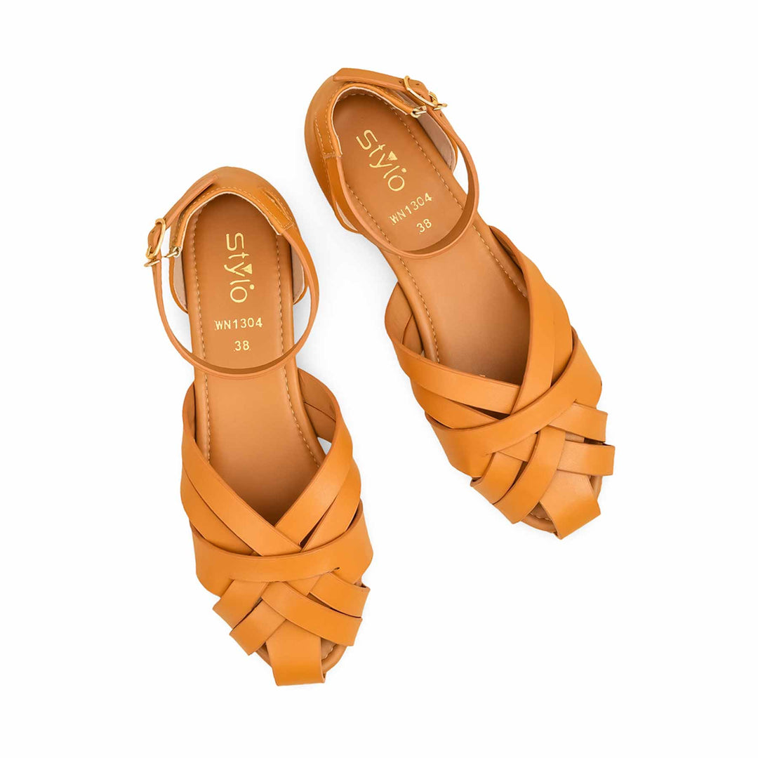 Mustard Women Pumps WN1304