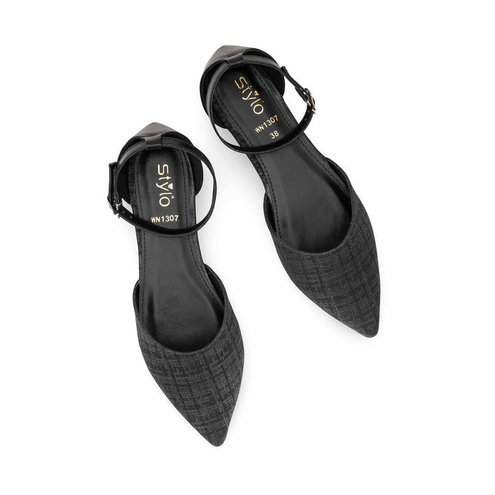 Black Moccasin For Women WN1307