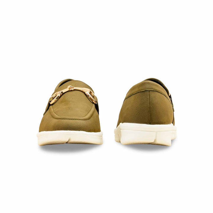 Olive Pumps For Women WN1315