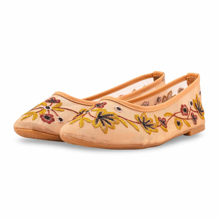 Beige Pumps For Ladies WN1329