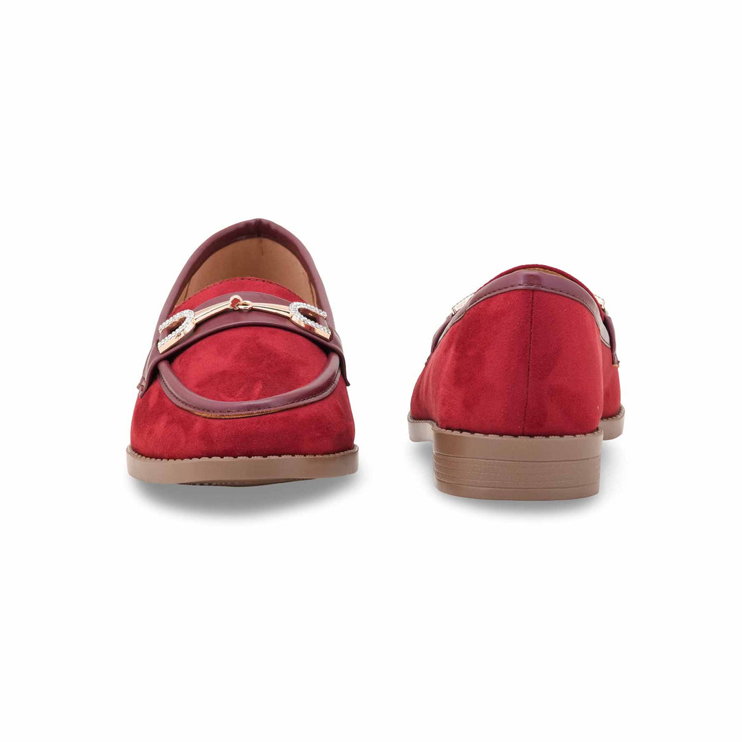 Maroon Women Pumps WN1334