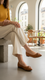 Mustard Pumps For Ladies WN1341