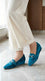Teal Blue Pumps For Women WN1376