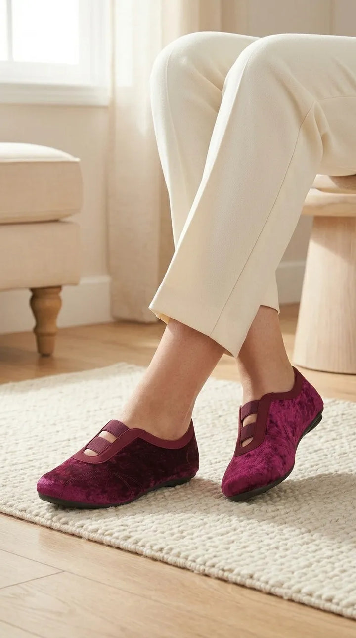 Maroon Pumps For Women WN1403