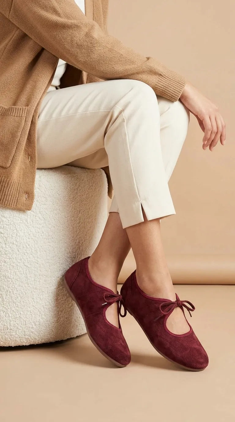 Maroon Pumps For Women WN1405