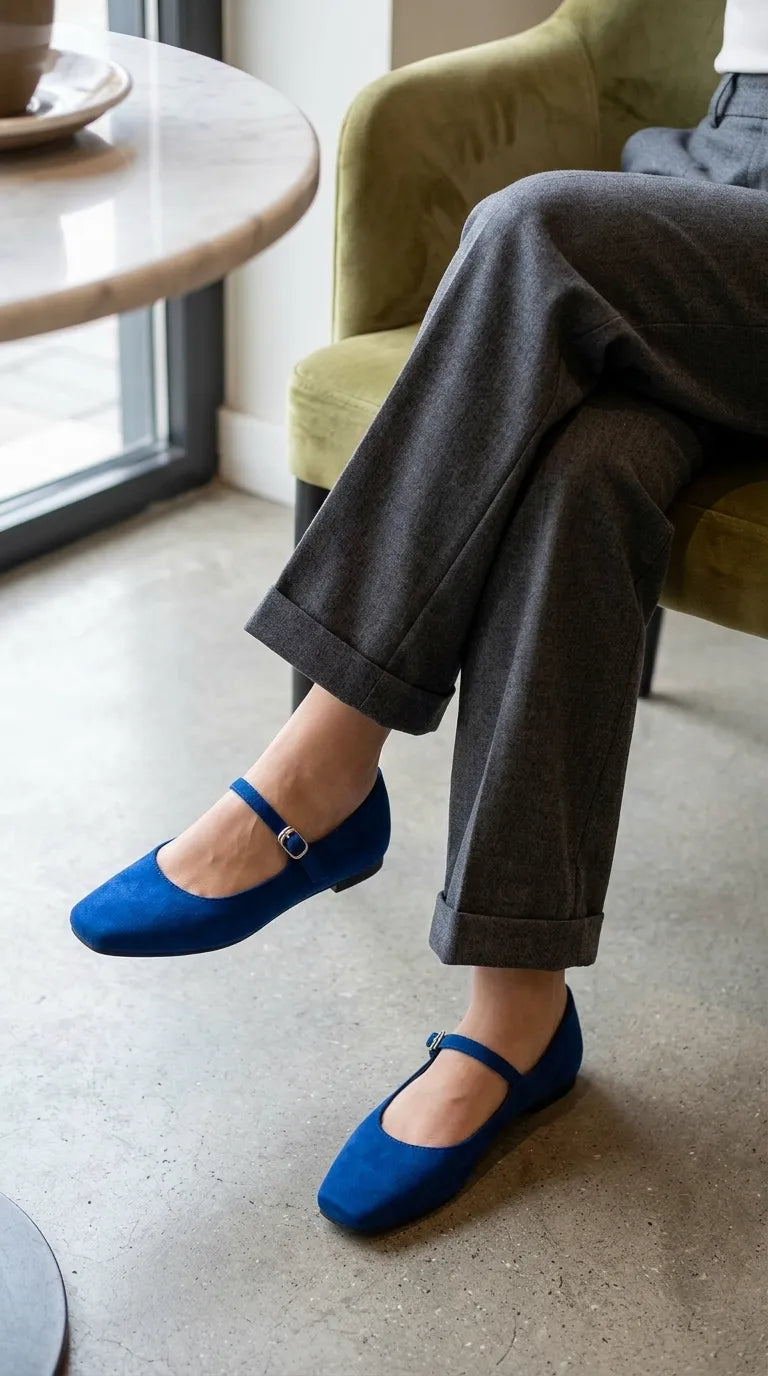 Blue Pumps For Women WN1419