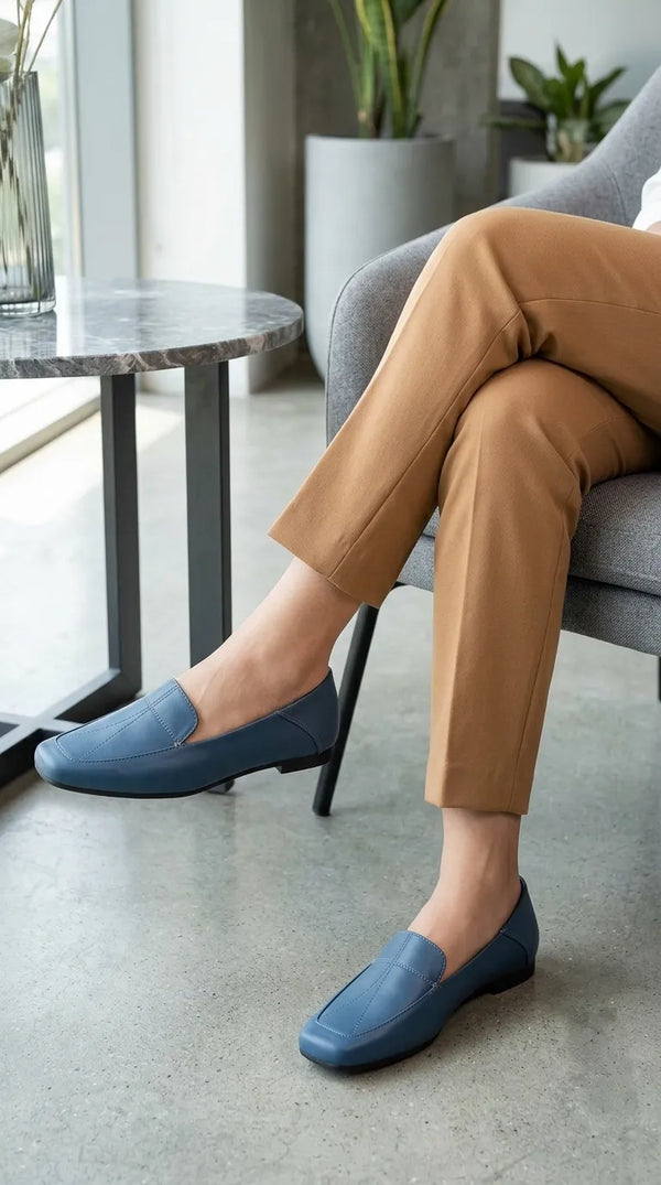 Blue Pumps For Women WN1421