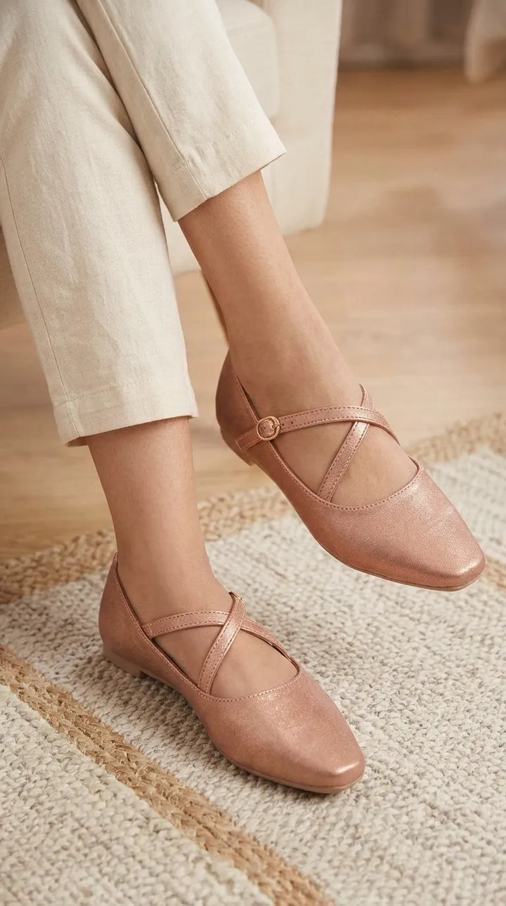 Copper Pumps For Women WN1422