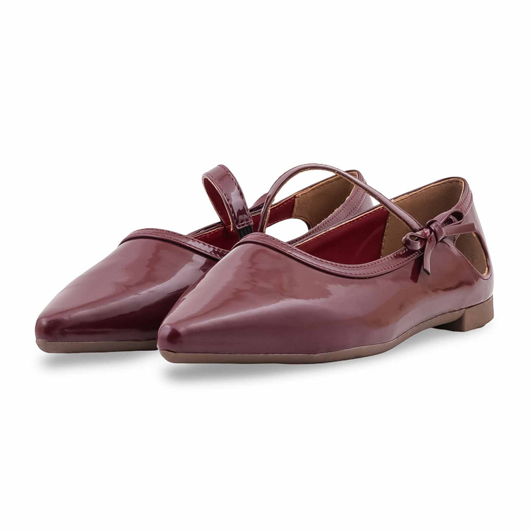 Maroon Pumps For Women WN1425