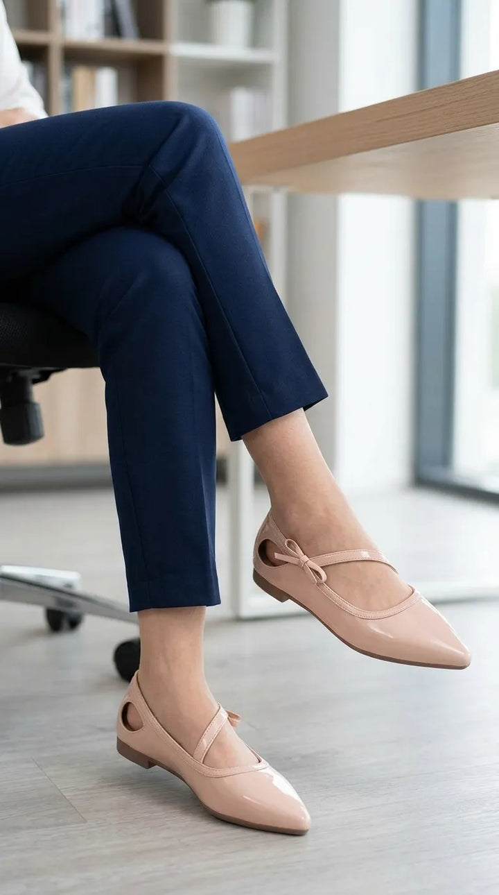 Beige Pumps For Ladies WN1425