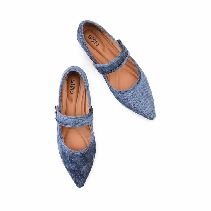 Blue Pumps For Ladies WN1429