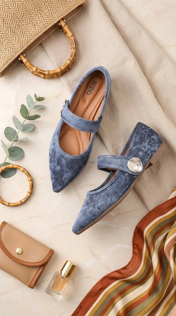 Blue Pumps For Ladies WN1429