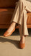 Tan Pumps For Ladies WN1433