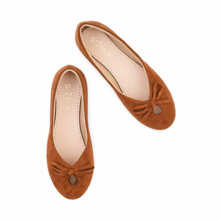 Mustard Pumps For Women WN1444
