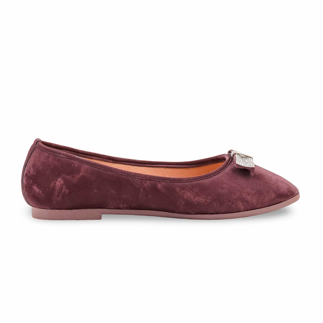 Maroon Pumps For Women WN1446