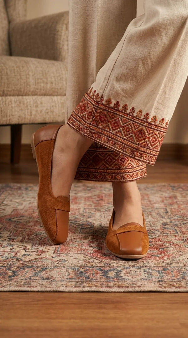 Mustard Pumps For Ladies WN1451