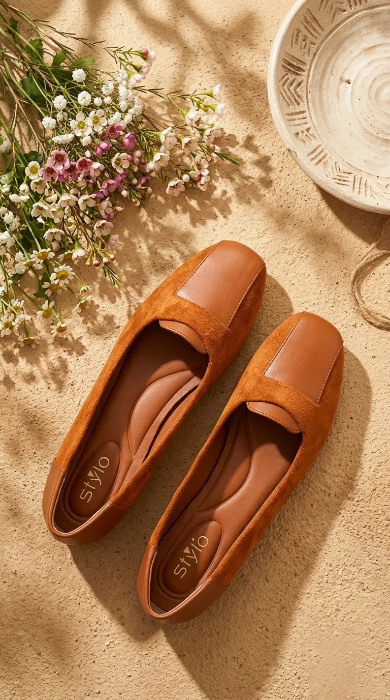 Mustard Pumps For Ladies WN1451