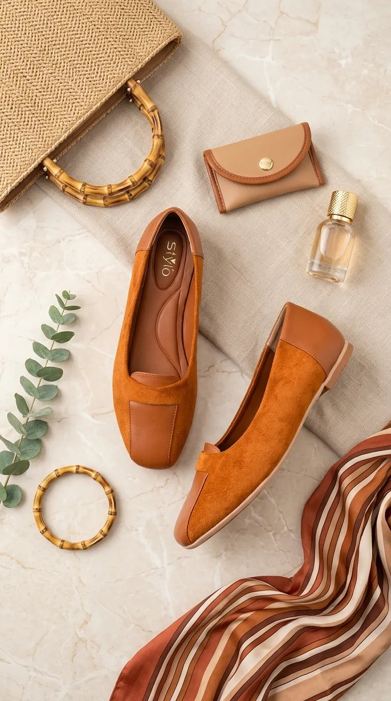 Mustard Pumps For Ladies WN1451