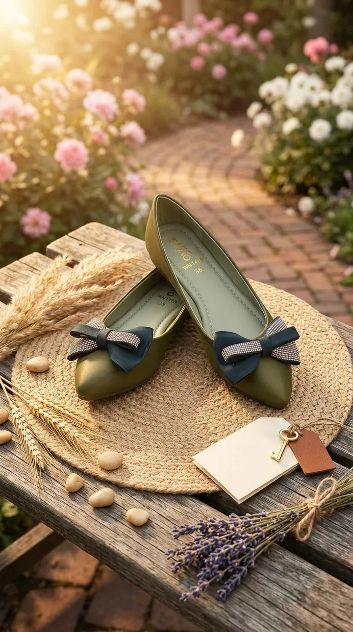 Green Pumps For Ladies WN1458