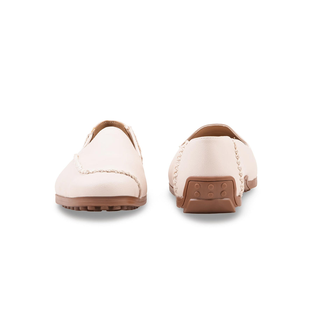 Cream Pumps For Women WN1474