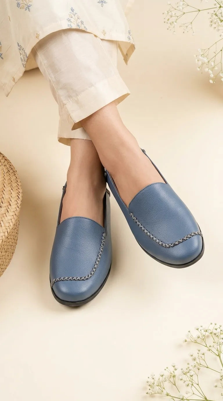 Blue Pumps For Women WN1474
