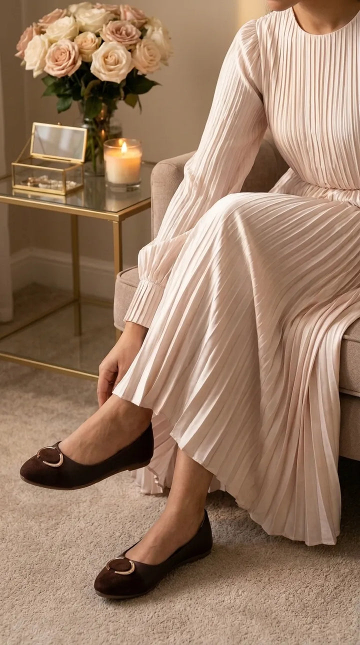 Brown Pumps For Ladies WN1479