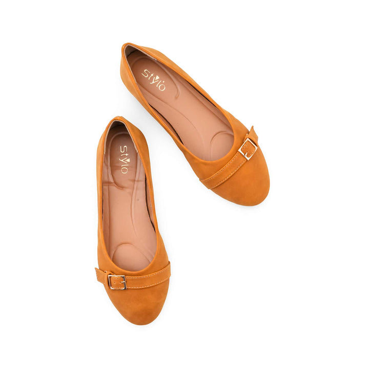 Mustard Pumps For Ladies WN1482