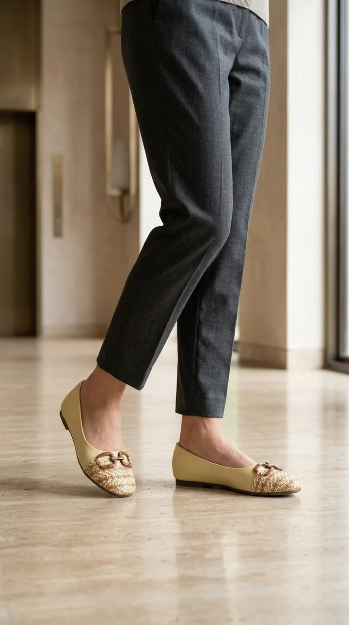 Beige Pumps For Ladies WN1484