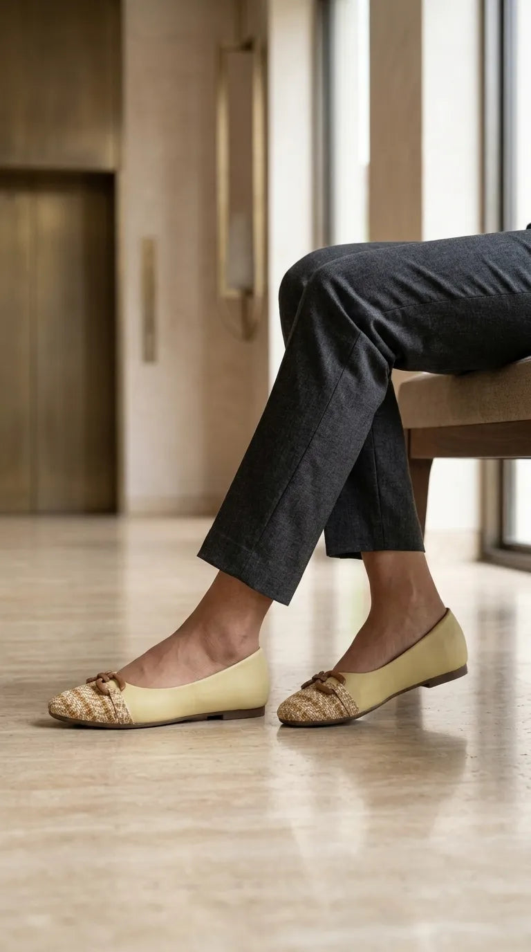 Beige Pumps For Ladies WN1484