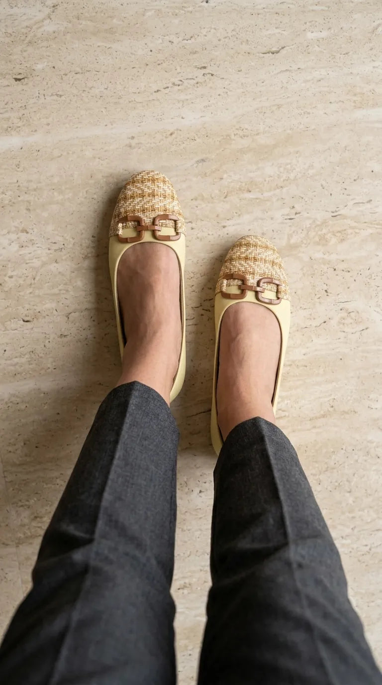 Beige Pumps For Ladies WN1484